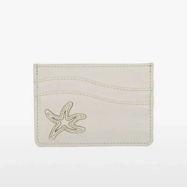 [BUNJANG] The Coldest Moment Starfish Stitch Card Wallet Ivory / 더콜디스트모먼트 카드지갑