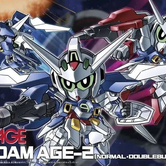 [BUNJANG] SD Gundam Age II Normal, Double Bullet (Sealed) / SD 건담 에이지 2 노말, 더블불렛 미개봉