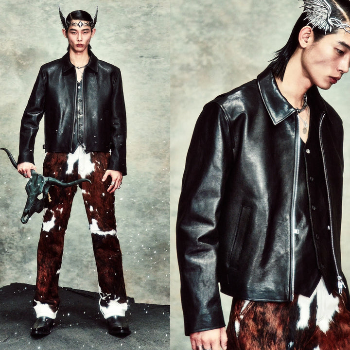 [BUNJANG] Noir Larmes Standard Single Rider Jacket 