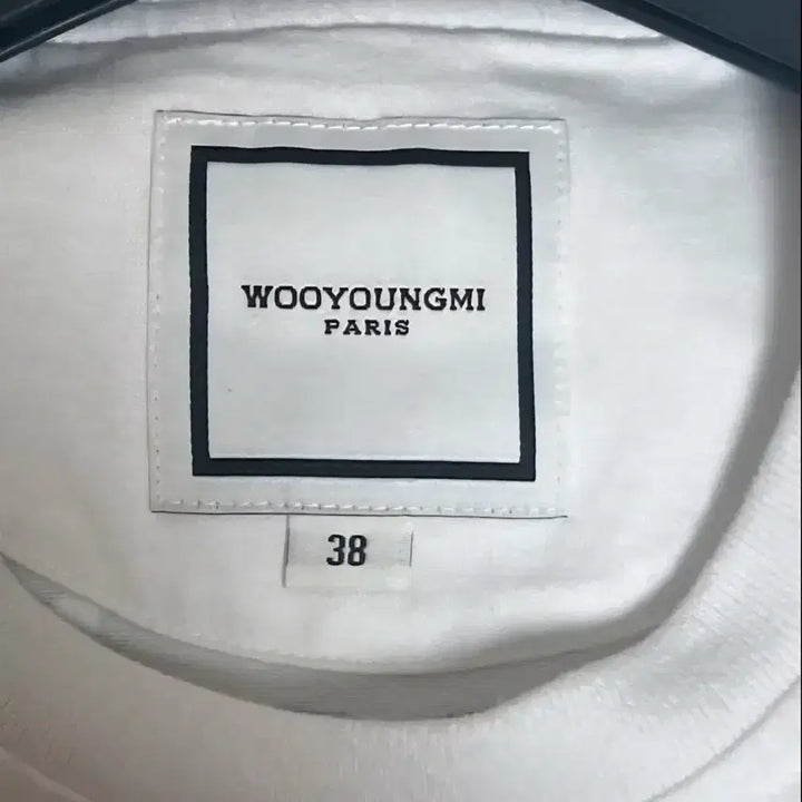 [BUNJANG] WooYoungMi 23FW Flower Back Logo T-Shirt / [발색,새상품급] 우영미 플라워 백로고 반팔 23FW