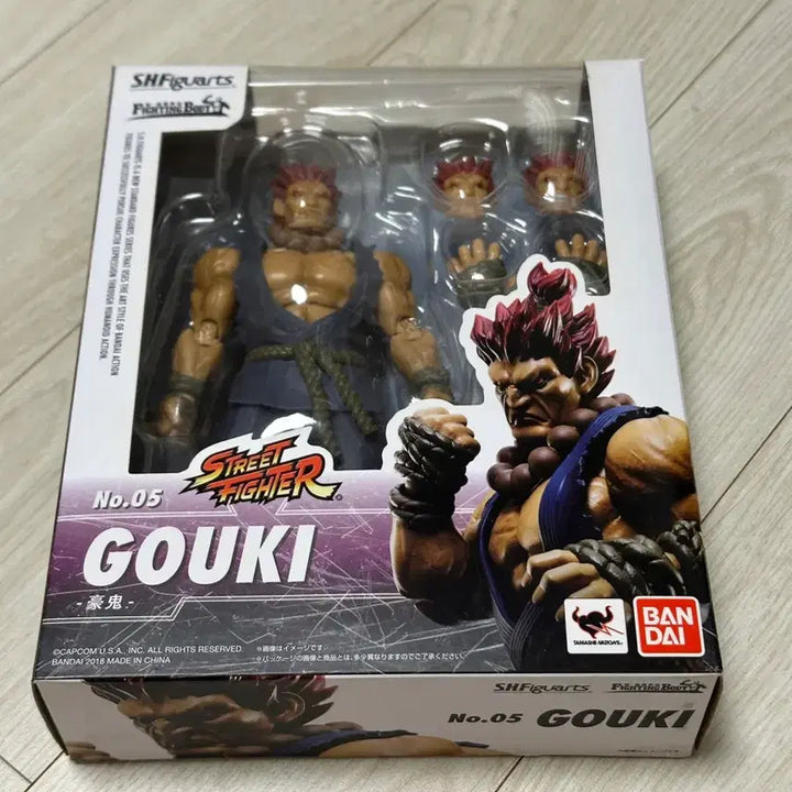[BUNJANG] S.H.Figuarts Gouki Street Fighter Action Figure / shf 고우키, s.h.f 고우키, 스트리트 파이터