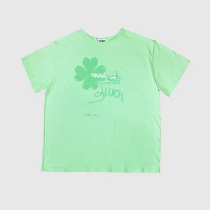 [BUNJANG] In N Yang Harmony YIH T-Shirt Light Green / 구함) 인앤양인하모니 YIH 티셔츠 라이트그린