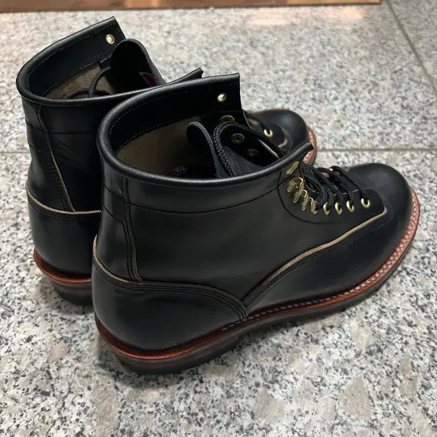 [BUNJANG] Corilla Boots 1019R Combination Boots - Custom Red Wing Lineman Smoke Jumper / 코릴라부츠 1019r 콤비네이션 부츠 커스텀 레드윙 라인맨 스모크점퍼