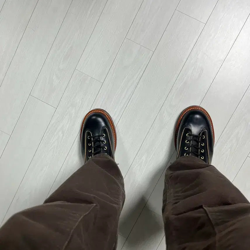[BUNJANG] Corilla Boots 1019R Combination Boots - Custom Red Wing Lineman Smoke Jumper / 코릴라부츠 1019r 콤비네이션 부츠 커스텀 레드윙 라인맨 스모크점퍼