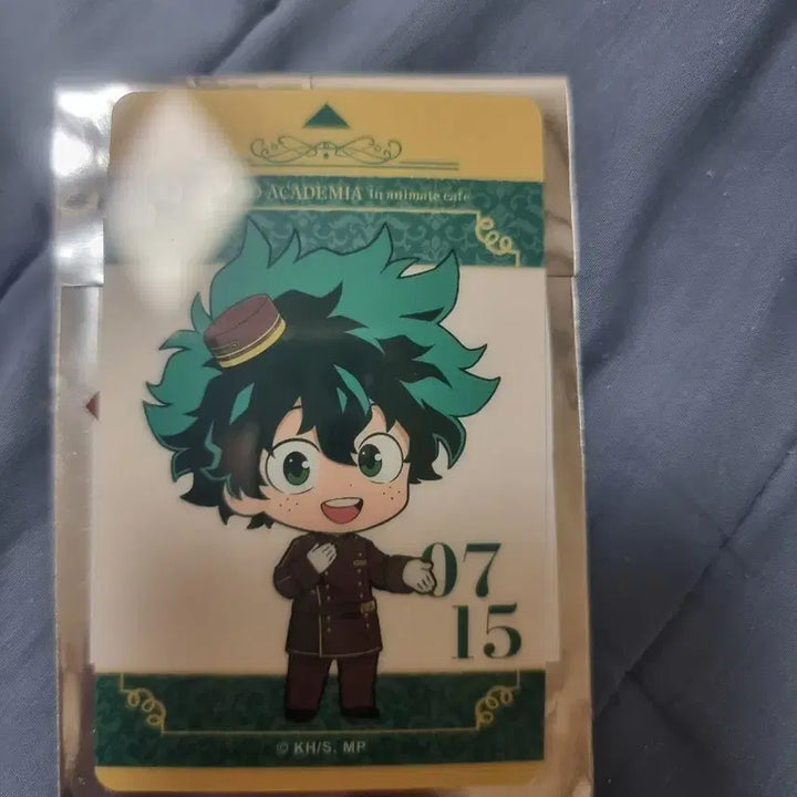 [BUNJANG] My Hero Academia Cafe Izuku Midoriya Card / 나히아 카페 굿즈 미도리야 카드