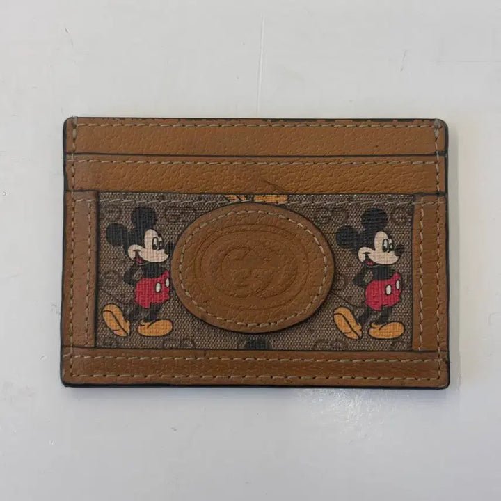 [BUNJANG] Gucci Mickey Mouse Card Holder / 구찌 미키마우스 카드지갑