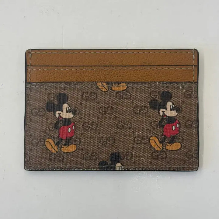 [BUNJANG] Gucci Mickey Mouse Card Holder / 구찌 미키마우스 카드지갑