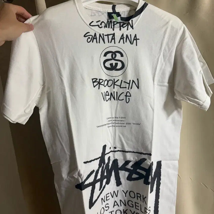 [BUNJANG] Stussy x The Soloist. Takahiro Miyashita 40th Anniversary T-Shirt / 스투시 솔로이스트 40주년 반팔 타카히로미야시타
