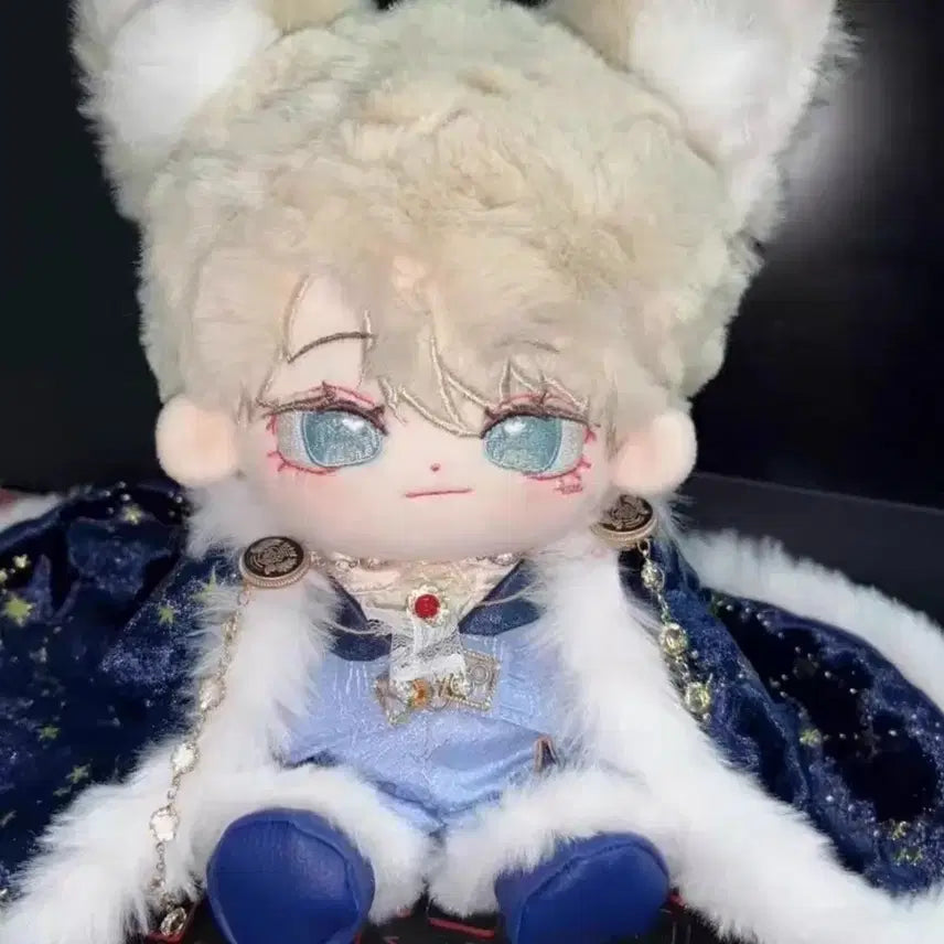 [BUNJANG] Gothic Style 20cm Doll Clothes (Blue Version) / [현물/바로발송] 왕자옷 고딕풍 솜깅옷 솜인형옷 인형옷 누이옷 20cm