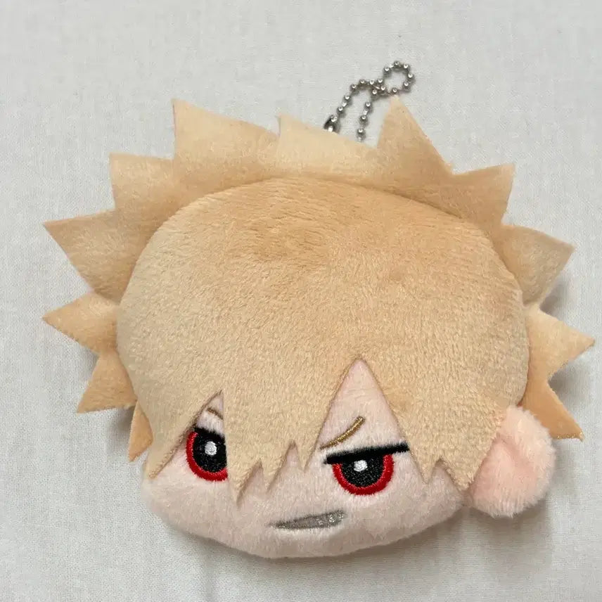 [BUNJANG] My Hero Academia Katsuki Bakugo Plush Coin Pouch / 나의히어로아카데미아 바쿠고 카츠키 페이스 파우치 모후모후 동전지갑