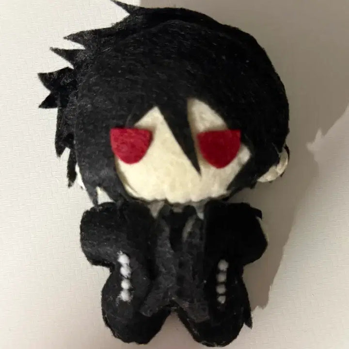 [BUNJANG] Black Butler Sebastian Handmade Felt Doll Plush / 흑집사 세바스찬 수제작 펠트 인형 누이