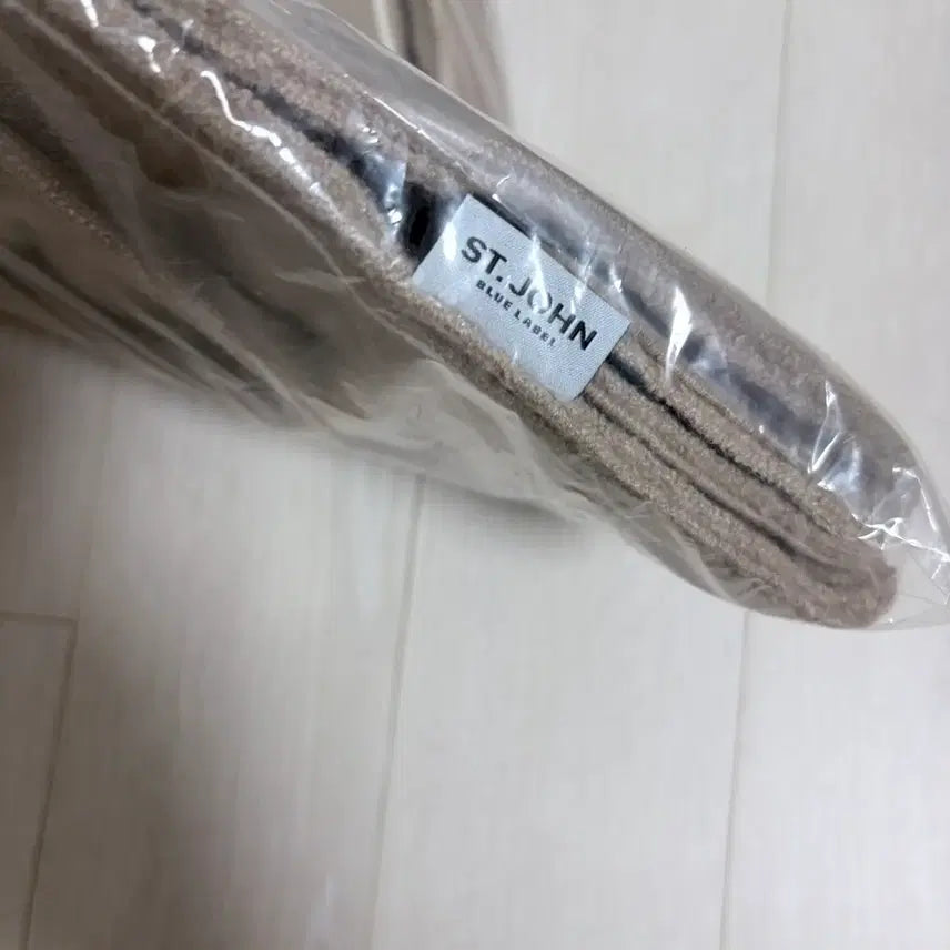 [BUNJANG] ST.JOHN Blue Label Knit Tote Bag Beige / 새상품) ST.JOHN Blue Label 세인트존 블루라벨 니트 토트백