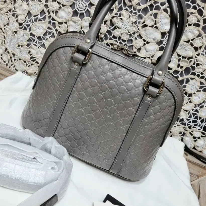 [BUNJANG] Gucci Micro Guccissima Two-Way Mini Dome Bag / 구GUCCI 마이크로시마 투웨이미니돔