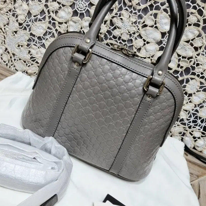 [BUNJANG] Gucci Micro Guccissima Two-Way Mini Dome Bag / 구GUCCI 마이크로시마 투웨이미니돔
