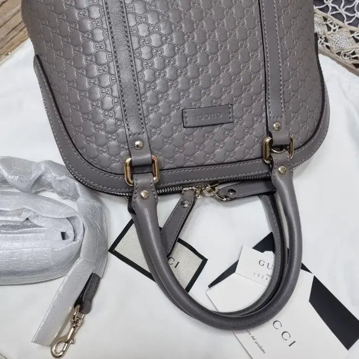 [BUNJANG] Gucci Micro Guccissima Two-Way Mini Dome Bag / 구GUCCI 마이크로시마 투웨이미니돔