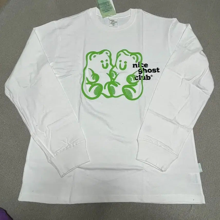 [BUNJANG] Nice Ghost Club Long Sleeve T-Shirt / 나이스고스트클럽 긴팔티셔츠