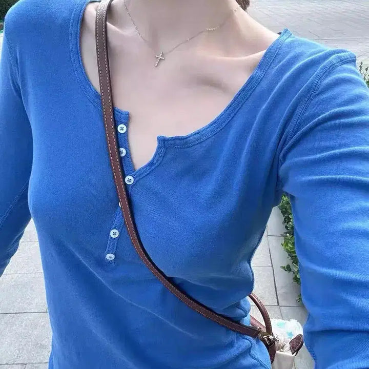 [BUNJANG] Brandy Melville Long Sleeve / 브랜디멜빌 롱슬리브