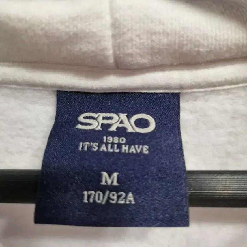 [BUNJANG] SPAO White Hoodie M Size / 스파오 흰색 후드티 M 사이즈 m