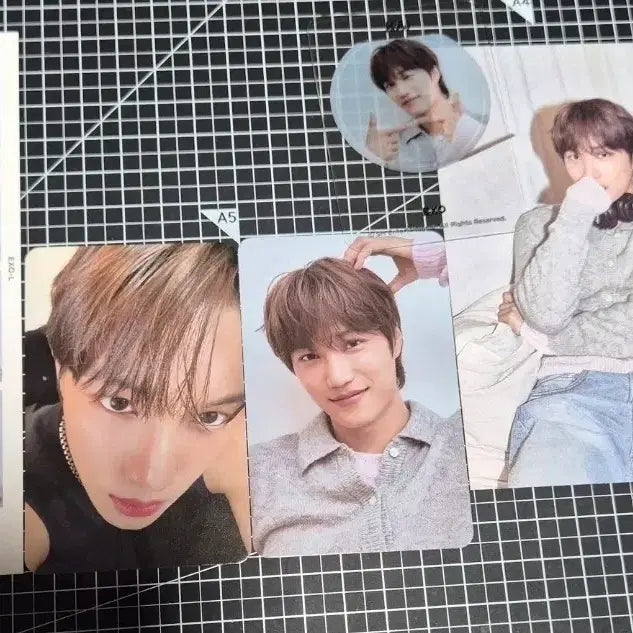 [BUNJANG] EXO Membership Kai Set Photocard, Bookmark, 4-Cut Photo, Postcard / 엑소 멤버십 멤버쉽 키트 카이 종인 세트 - 포카 북마크 네컷 엽서 구성