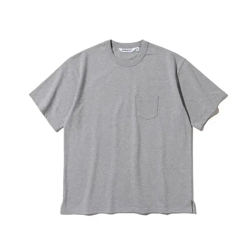 [BUNJANG] Uniform Bridge Heavyweight Pocket T-Shirt Melange XL / 유니폼브릿지 헤비웨이트 포켓 티 8% 멜란지 XL