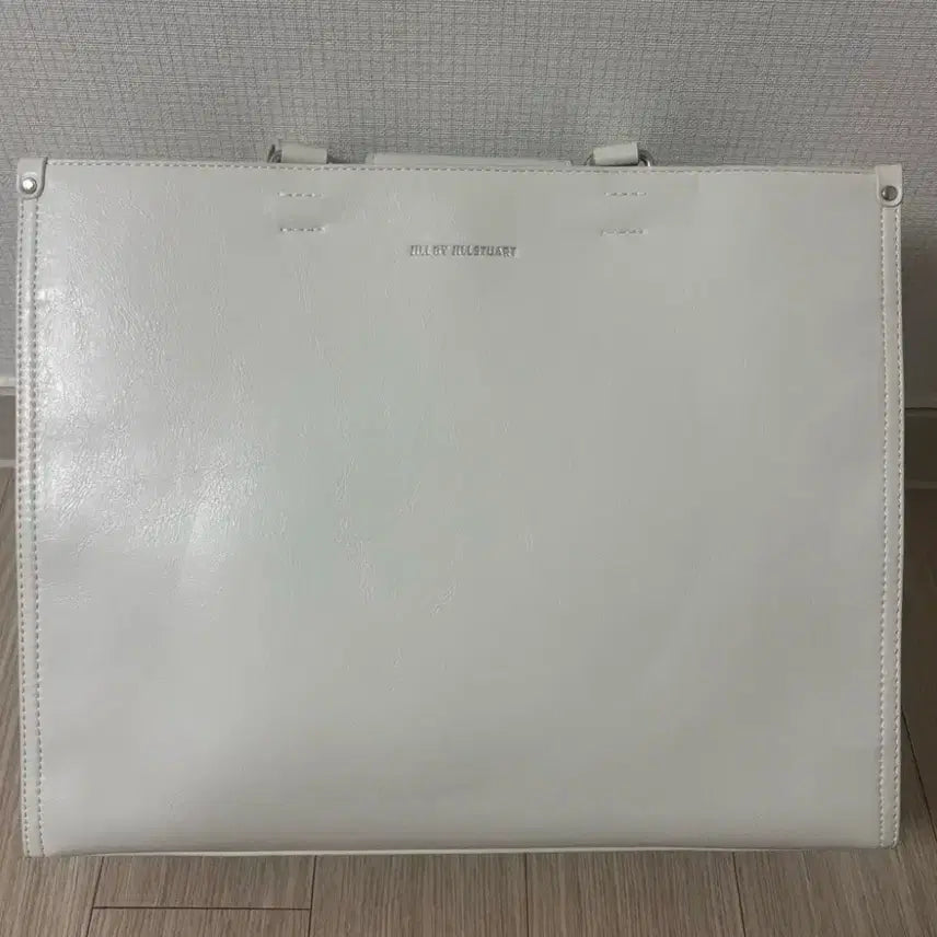 [BUNJANG] JILL by JILLSTUART White Medium Leather Shoulder Bag / (무료배송) 질바이질스튜어트 화이트 미디움 레더 케미백