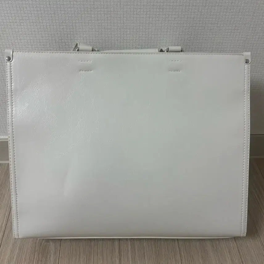 [BUNJANG] JILL by JILLSTUART White Medium Leather Shoulder Bag / (무료배송) 질바이질스튜어트 화이트 미디움 레더 케미백