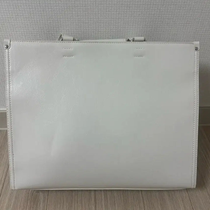 [BUNJANG] JILL by JILLSTUART White Medium Leather Shoulder Bag / (무료배송) 질바이질스튜어트 화이트 미디움 레더 케미백