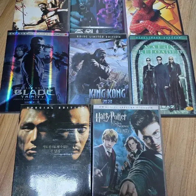 [BUNJANG] Movie DVD Collection (Spider-Man, Harry Potter, etc.) 2 DISCs / 영화 DVD 모음 (스파이더맨, 해리포터 외)2DISC