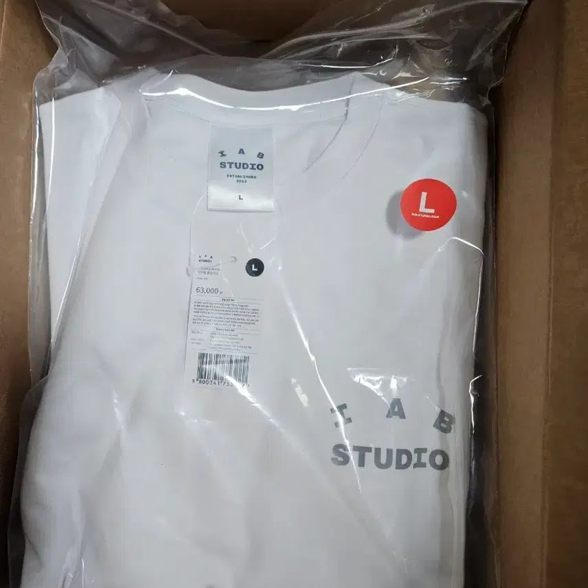 [BUNJANG] Iab Studio 26SS Long Sleeve T-Shirt White / 아이앱 스튜디오 롱슬리브 화이트 - 26SS
