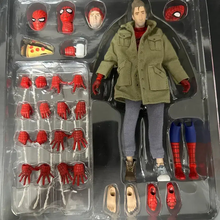 [BUNJANG] Medicom Toy MAFEX Spider-Man: Into the Spider-Verse Peter B. Parker Action Figure / 마펙스 mafex 스파이더맨 뉴유니버스 피터B파커