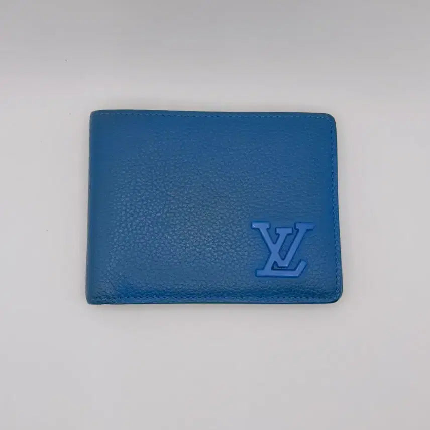 [BUNJANG] Louis Vuitton Aerogram Multiple Wallet Blue Full Set / [정품]루이비통 에어로그램 멀티플 반지갑 블루 풀구성