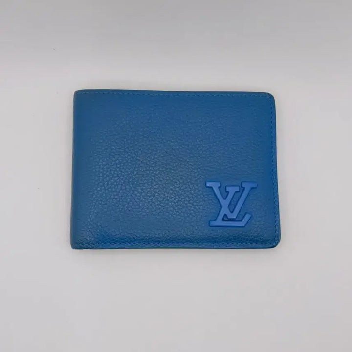 [BUNJANG] Louis Vuitton Aerogram Multiple Wallet Blue Full Set / [정품]루이비통 에어로그램 멀티플 반지갑 블루 풀구성