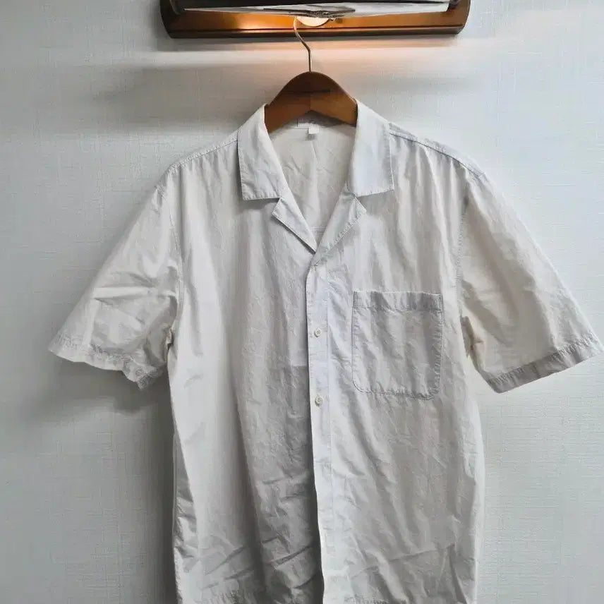 [BUNJANG] COS Open Collar Shirt (Size M) / M/100) COS 코스 오픈카라 셔츠 팝니다