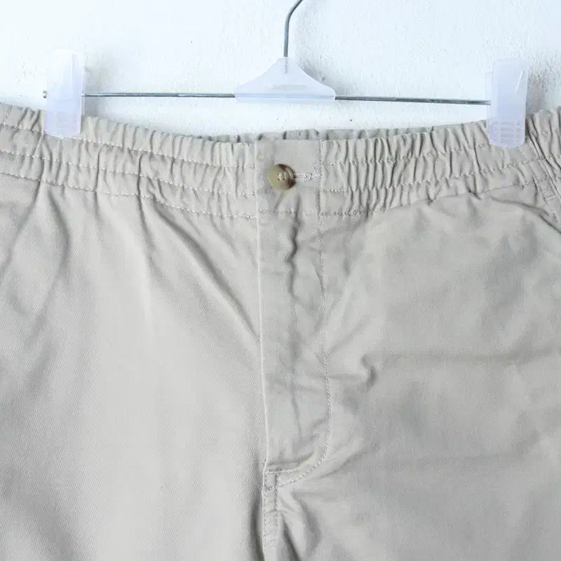 [BUNJANG] Polo Ralph Lauren Chino Shorts - Beige / (XS-S) 폴로 랄프로렌 반바지 팬츠 밴딩 베이지 포니-2637