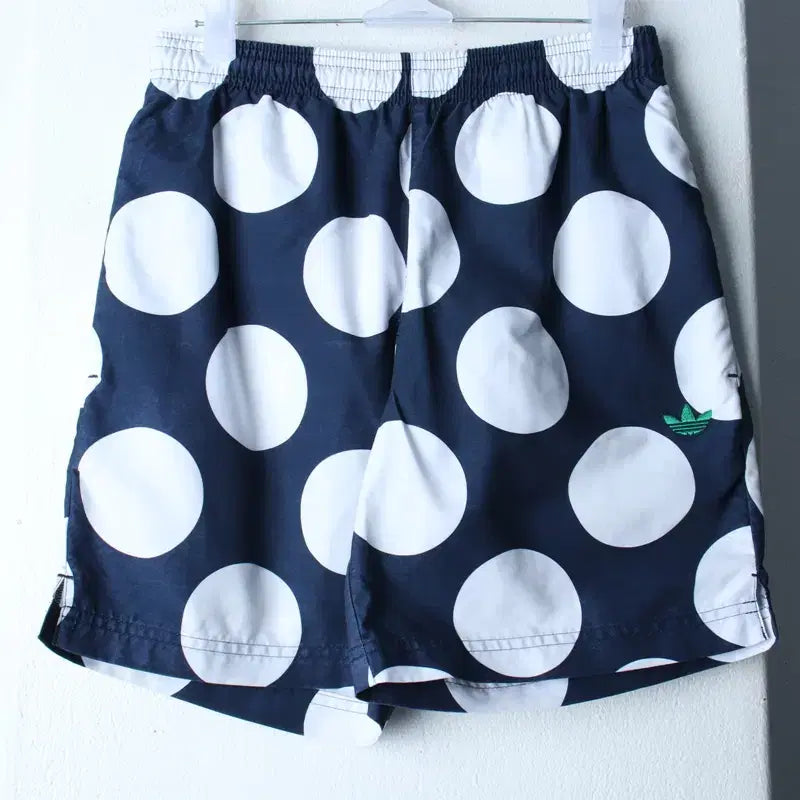 [BUNJANG] Adidas Stan Smith Dot Shorts Navy SWVM-263E / (S-M) 아디다스 반바지 팬츠 스탠스미스 도트 네이비 스웜-263E