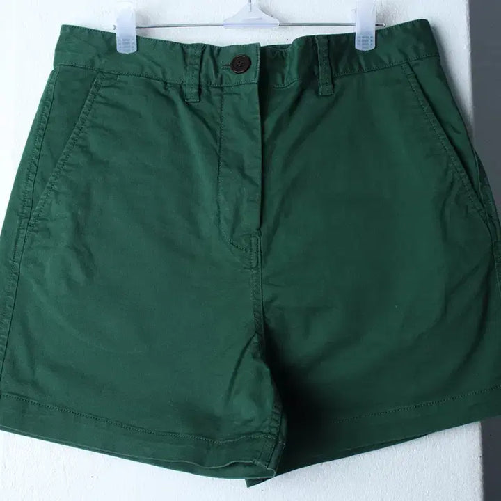 [BUNJANG] ARKET Green Cotton Amekaji Shorts / W(L) 아르켓 반바지 팬츠 그린 면 아메카지-2644