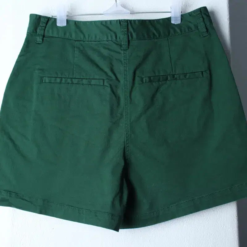 [BUNJANG] ARKET Green Cotton Amekaji Shorts / W(L) 아르켓 반바지 팬츠 그린 면 아메카지-2644