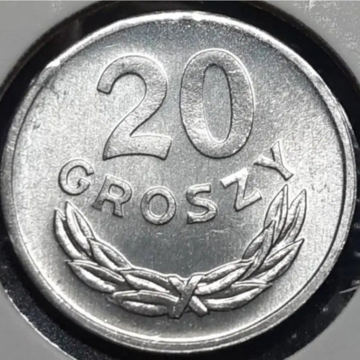 [BUNJANG] 1985 Poland 20 Groszy Unused Coin / 폴란드 미사용 1985년 20그로시.외국주화 주화 화폐 동전
