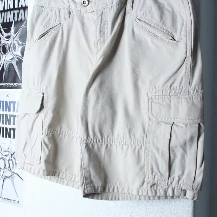 [BUNJANG] Tommy Hilfiger Cargo Shorts Beige (L-XL) / (L-XL) 타미힐피거 반바지 팬츠 카고 베이지 아메카지-264C