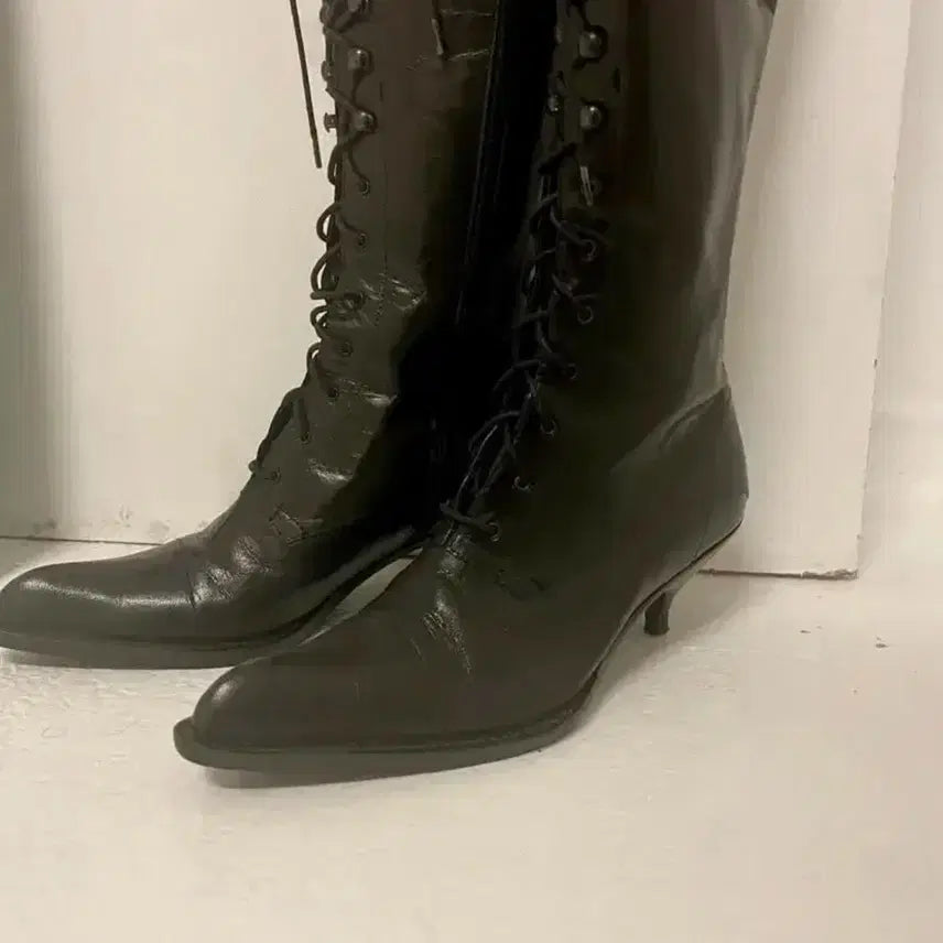 [BUNJANG] Miu Miu Kitten Heel Boots / miumiu 키튼힐 부츠 미우미우 부츠