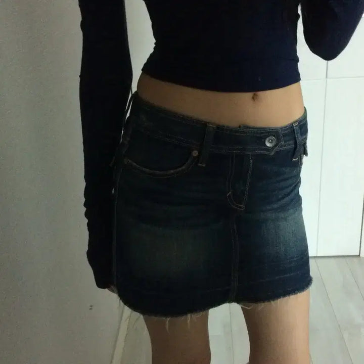 [BUNJANG] GAP Vintage Denim Skirt / GAP 빈티지 데님 스커트