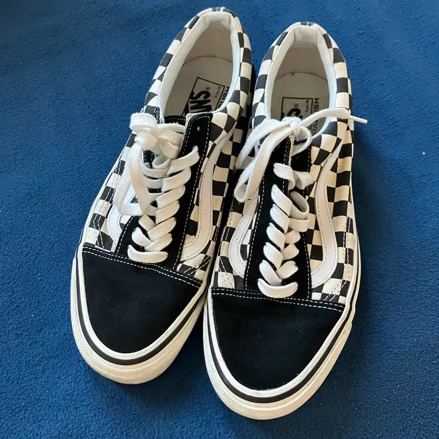 [BUNJANG] Vans Old Skool Anaheim Checkerboard / [275] 반스 올드스쿨 에너하임 체커보드