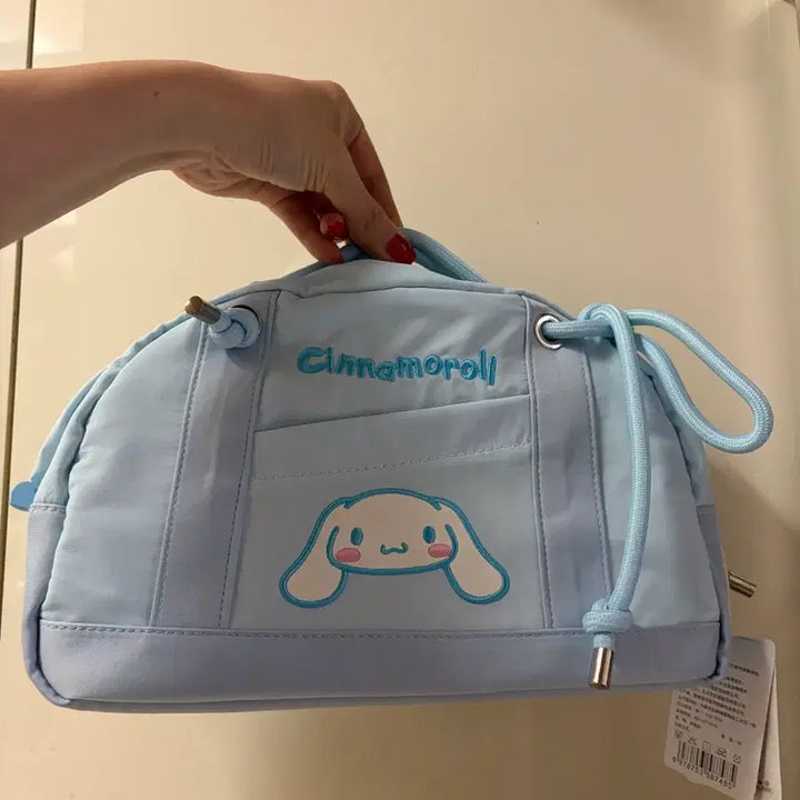 [BUNJANG] Cinnamoroll Pastel Boston Bag / 시나모롤 파스텔 보스턴 가방