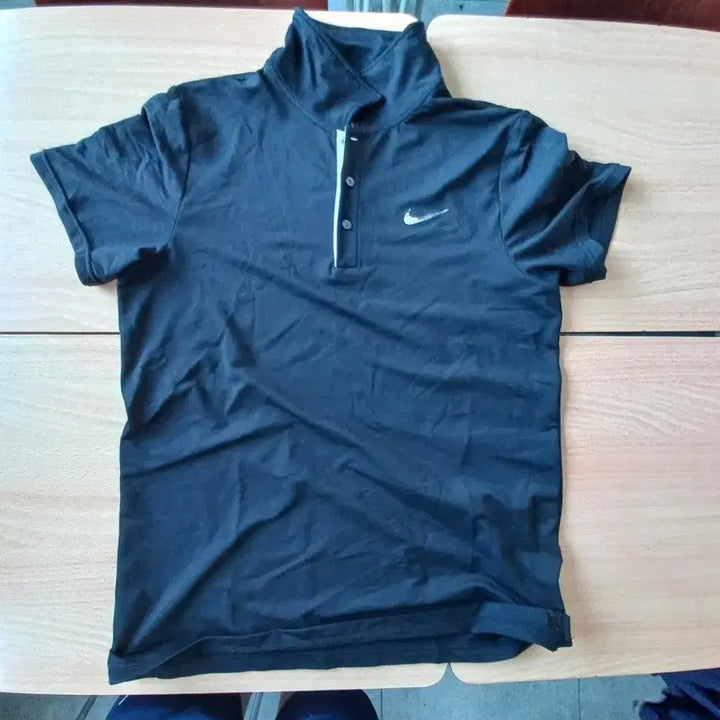 [BUNJANG] Nike Black Short-Sleeve Polo Shirt / 나이키 반팔 폴로 셔츠