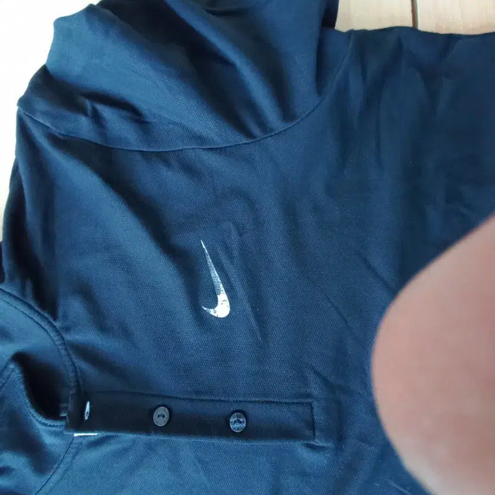 [BUNJANG] Nike Black Short-Sleeve Polo Shirt / 나이키 반팔 폴로 셔츠
