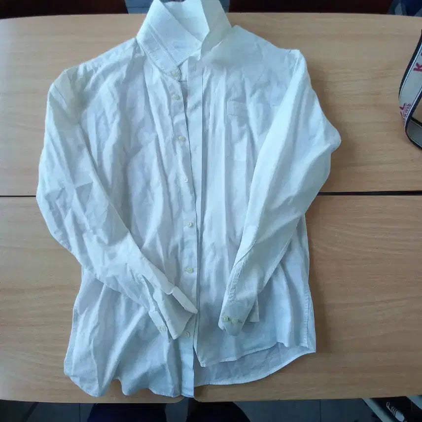 [BUNJANG] Renoma White Long-Sleeve Shirt / 레노마 와이 셔츠