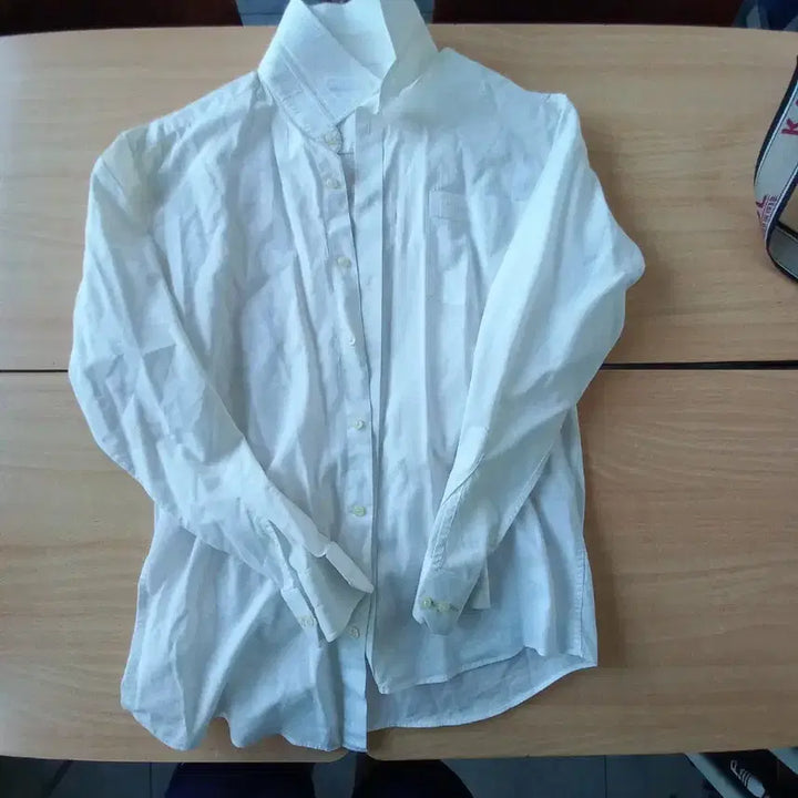 [BUNJANG] Renoma White Long-Sleeve Shirt / 레노마 와이 셔츠