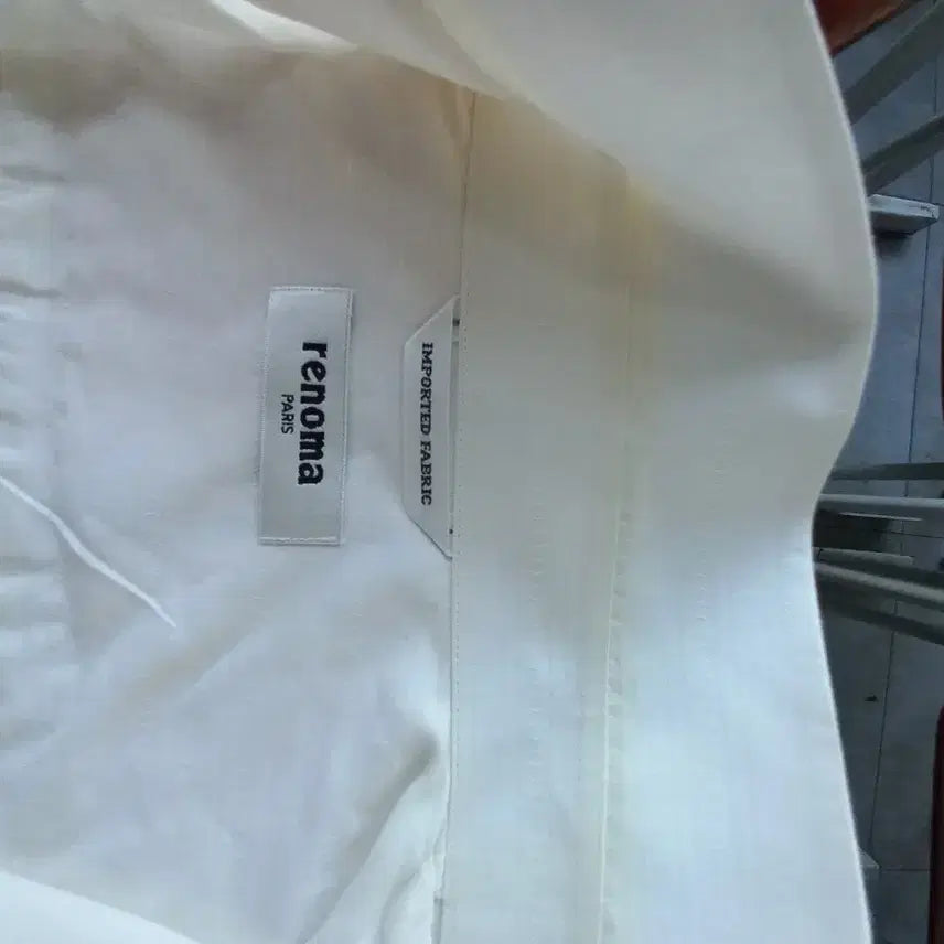 [BUNJANG] Renoma White Long-Sleeve Shirt / 레노마 와이 셔츠