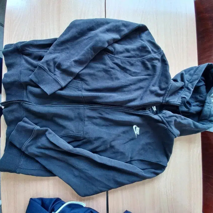 [BUNJANG] Nike Black Hoodie Zip-Up / 나이키 후드집업 블랙