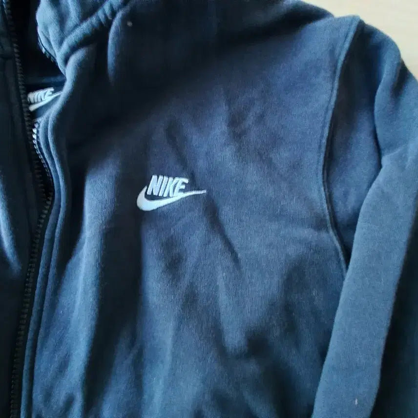 [BUNJANG] Nike Black Hoodie Zip-Up / 나이키 후드집업 블랙